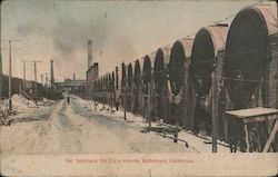 Standard Oil Company's Retorts Richmond, CA Postcard Postcard Postcard