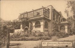 El Recreo Sanitarium Postcard