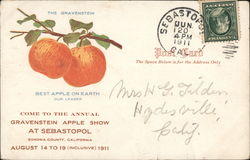 Gravenstein Apple Show Postcard