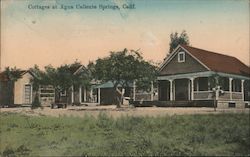 Cottages, Agua Caliente Springs Postcard
