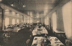 Interior of Dining Room at Fetters Hot Springs-Agua Caliente Sonoma, CA Postcard Postcard Postcard