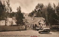 El Verano French Cottage - A. Dutil, Proprietor Postcard