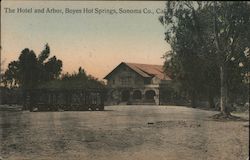 The Hotel and Arbor Postcard