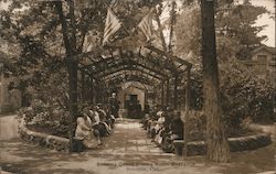 Sonoma Grove Dining Room Entrance Postcard
