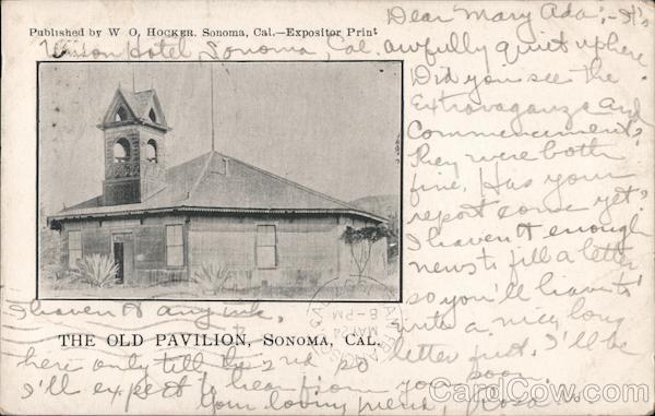 The Old Pavilion Sonoma California