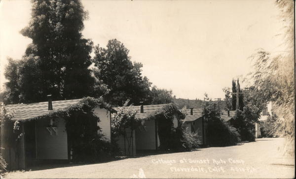 Cottages at Sunset Auto Camp Cloverdale California