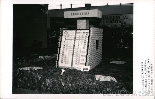 Giant Mail Scale - Cloverdale Citrus Fair 1965 California
