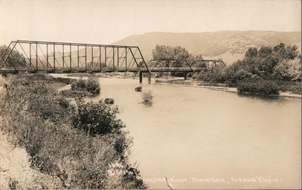 Russian River Bridge Cloverdale California Patterson