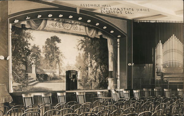 Assembly Hall - Sonoma State Home Eldridge California