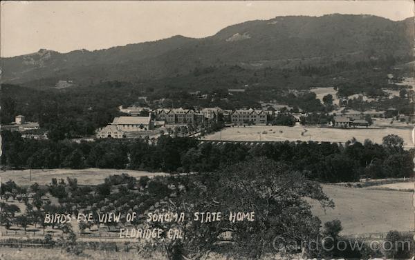 Bird's Eye View of Sonoma State Home Eldridge California
