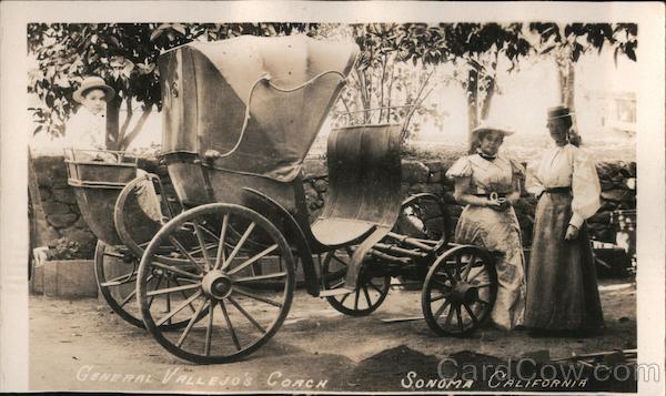 General Vallejo's Coach Sonoma California