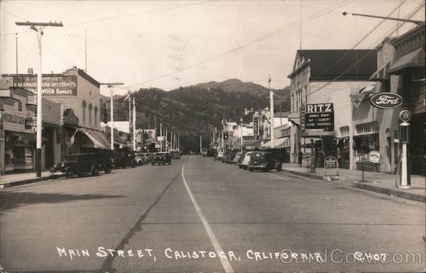 Main Street Calistoga California