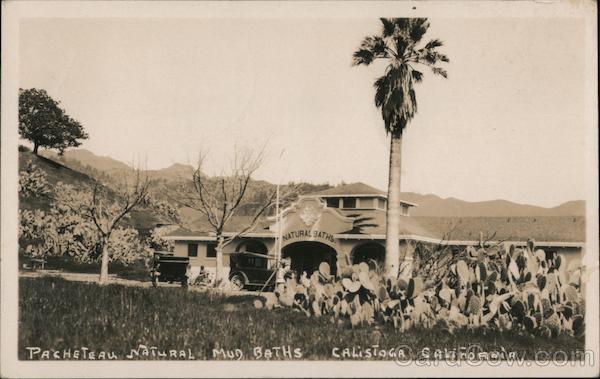 Pacheteau Natural Mud Baths Calistoga California