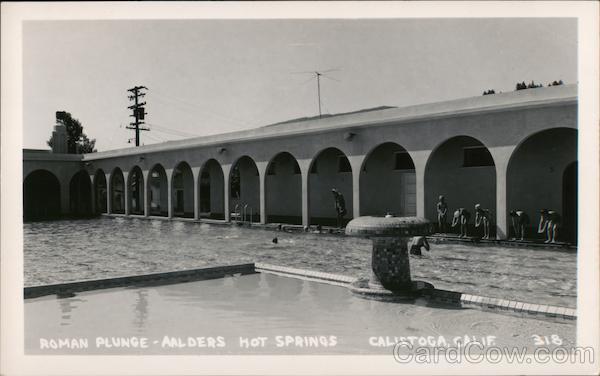 Roman Plunge - Aalders Hot Springs Calistoga California