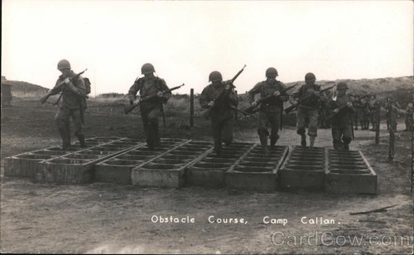Obstacle Course, Camp Callan La Jolla California