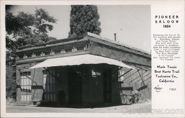 Pioneer Saloon - 1854 Columbia California