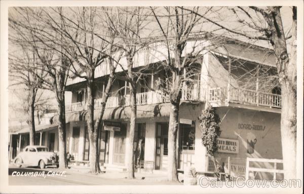 Street Scene and City Hotel Columbia California