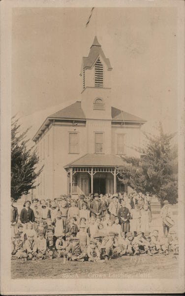 School Children, 1910 Crows Landing California