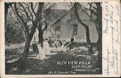 Glen View Villa Postcard