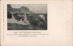 The Old Cooper Bridge Postcard