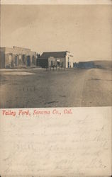 Valley Ford, Frontier View Postcard