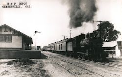 N W P Depot Postcard