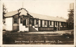 Bath-House Postcard