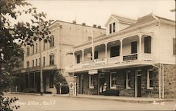 Street Scene and Town Store Glen Ellen, CA Postcard Postcard Postcard