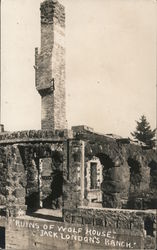 Ruins of "Wolf House" - Jack London's Ranch Glen Ellen, CA Postcard Postcard Postcard