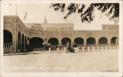 Bath house Postcard