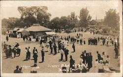 Street Scene at Boyes Postcard