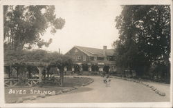 View of Hotel Postcard