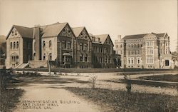 Administration Building and Judah Hall Postcard