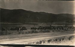 Flood zone of St. Francis Dam, April 1928 Postcard