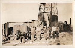 Milham Discovery Well Coalinga, CA Postcard Postcard Postcard