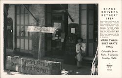 Stage Drivers Retreat 1854 Postcard