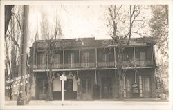 Old Hotel at Columbia Postcard