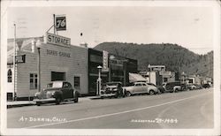 Street Scene Dorris, CA Postcard Postcard Postcard