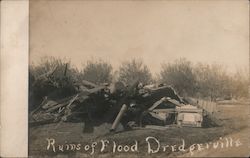 Ruins of Flood, Dredgerville Postcard