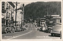 Main Street Dunsmuir, CA J. H. Eastman Postcard Postcard Postcard