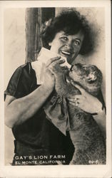 Gay's Lion Farm Postcard