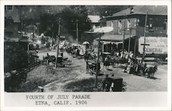 Fourth of July Parade, 1906 Postcard