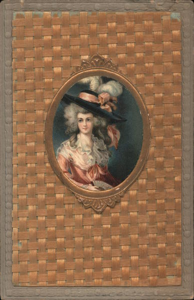 Portrait of Girl with large black hat