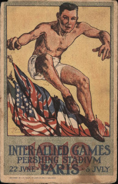 Inter-Allied Games Pershing Stadium 22 June - 5 July Paris