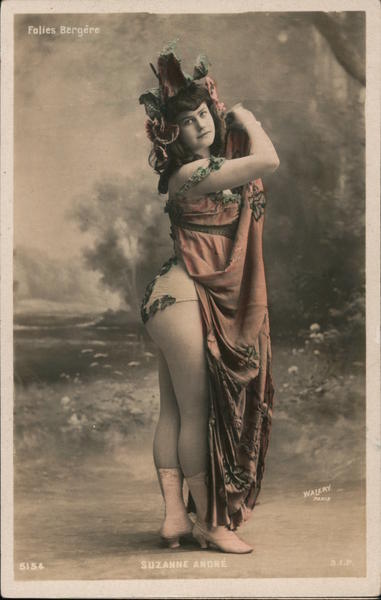 Folies Bergere Suzanne Andre Dancing