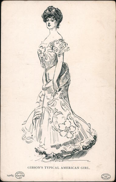 Gibson's typical American girl Women