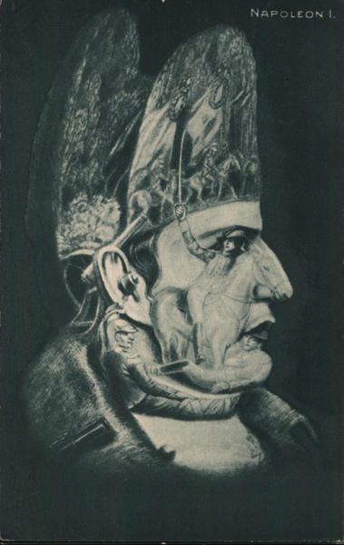 Napoleon I. Metamorphic war images