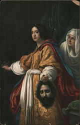 Solome with the Head of St. John the Baptist by Cristofano Allori Postcard