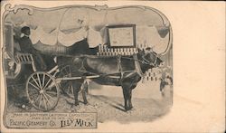Pacific Creamery Co. Lily Milk. Southern California Exposition May 2nd to 14th 1907 Postcard
