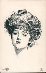 Gibson Girl (Jane) Detroit Publishing Company 1903 No. 14066 Postcard